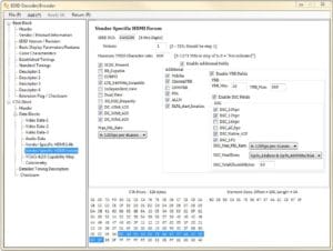 搭載各式各樣的EDID Preset1. 從DVI到支援6G的EDID，在AJSC-1X內部搭載多樣的EDID Preset