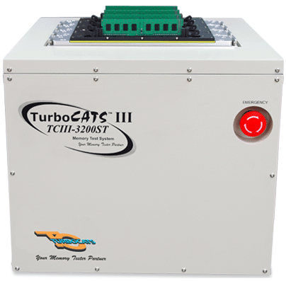 TurboCATS TCIII-3200ST DDR4 DIMM module Tester