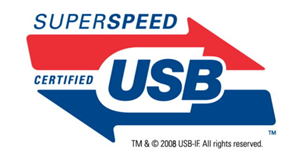 USB 3.0 Super Speed ロゴマーク