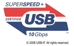 USB 3.1 Super Speed Gen 2 ロゴマーク