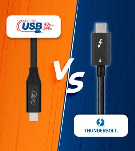 規格需求大揭密！一文搞懂USB4 和 Thunderbolt™ 4的箇中差異