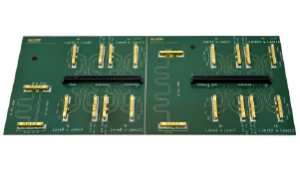 PCIe5.0 CEM Receptacle Test Fixture for Internal Cable