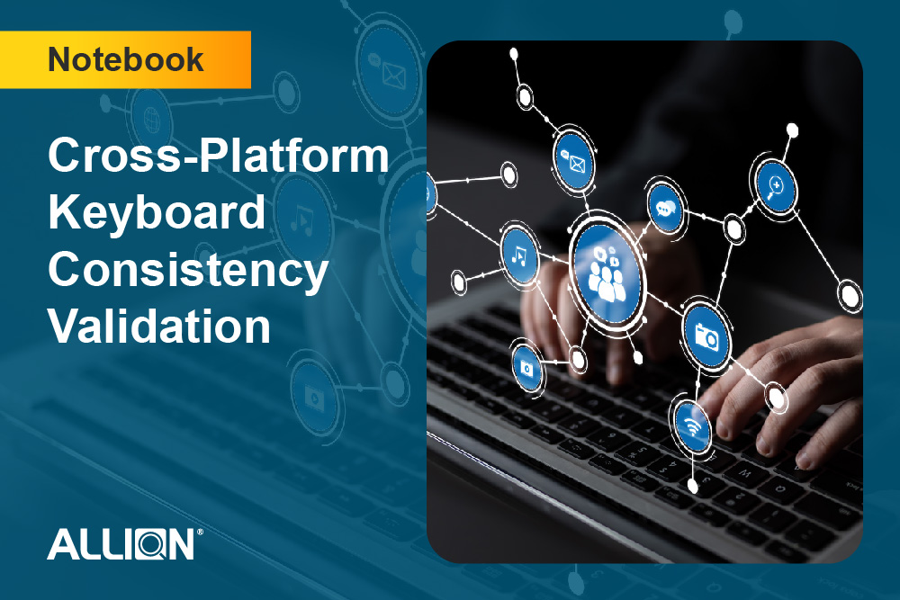 跨平台鍵盤提行一致性量測驗證服務