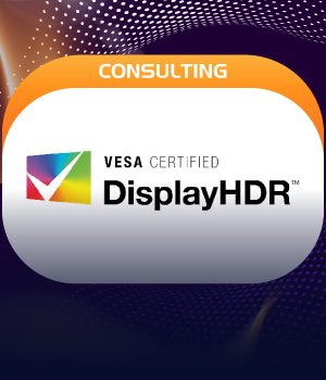 VESA DisplayHDR 認證顧問服務