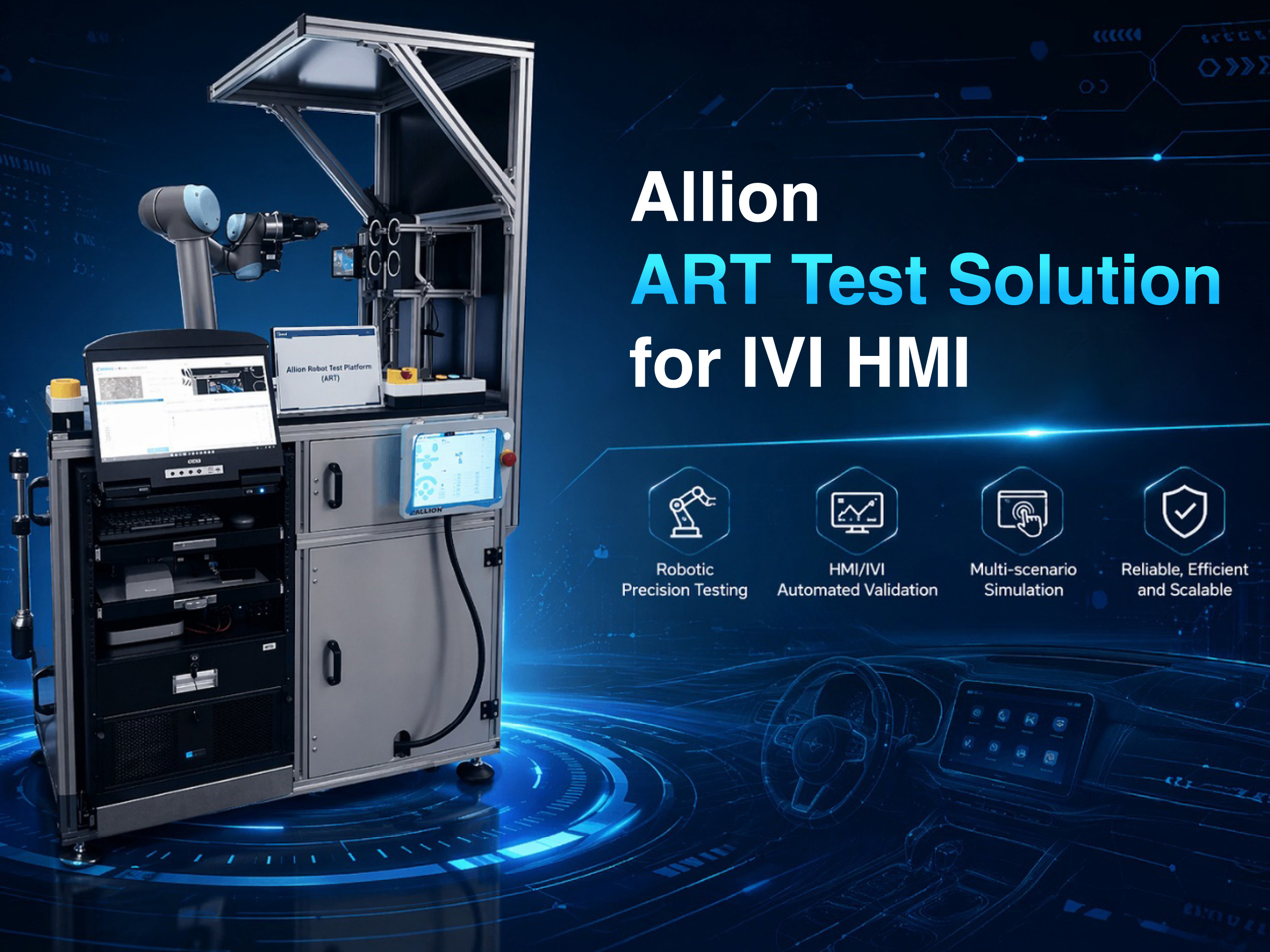 ART 自動化測試解決方案 for IVI HMI (車載資訊娛樂系統)